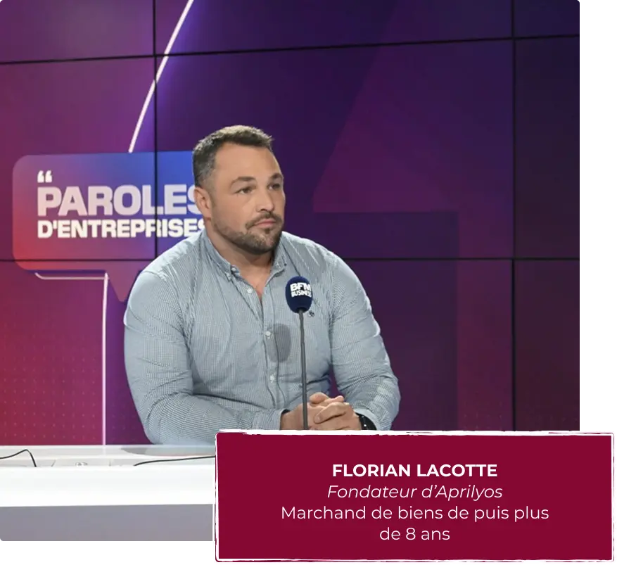 Photo de Florian Lacotte - Fondateur d'Aprilyos - Accompagnateur pour marchands de bien